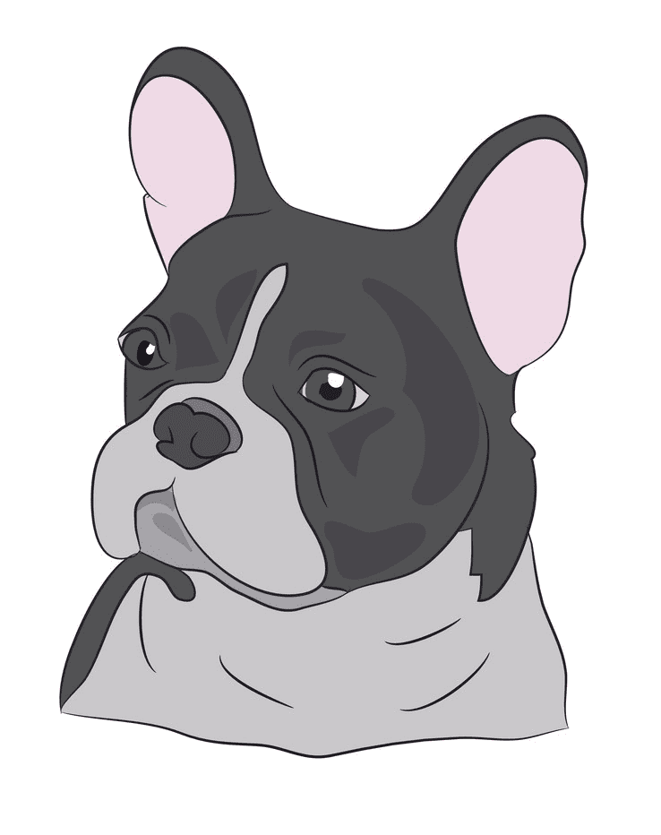 French Bulldog clipart to download