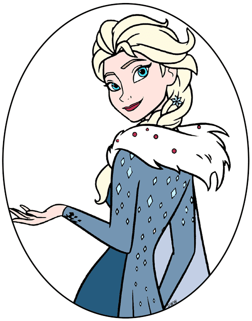 Frozen Elsa clipart 3