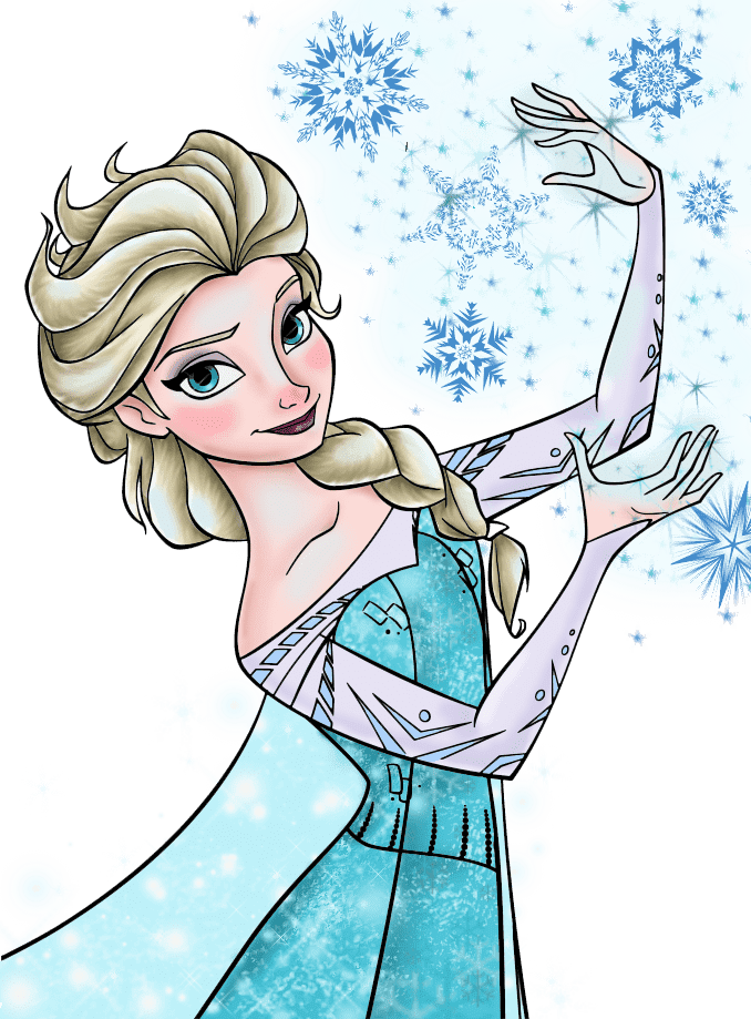 Frozen Elsa clipart 5