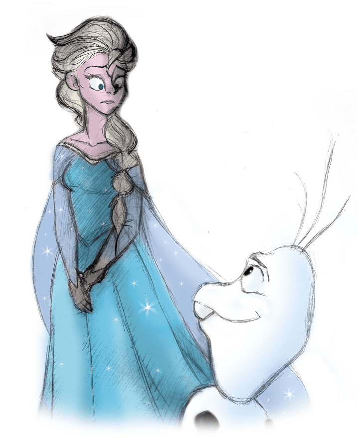 Frozen Elsa clipart 6