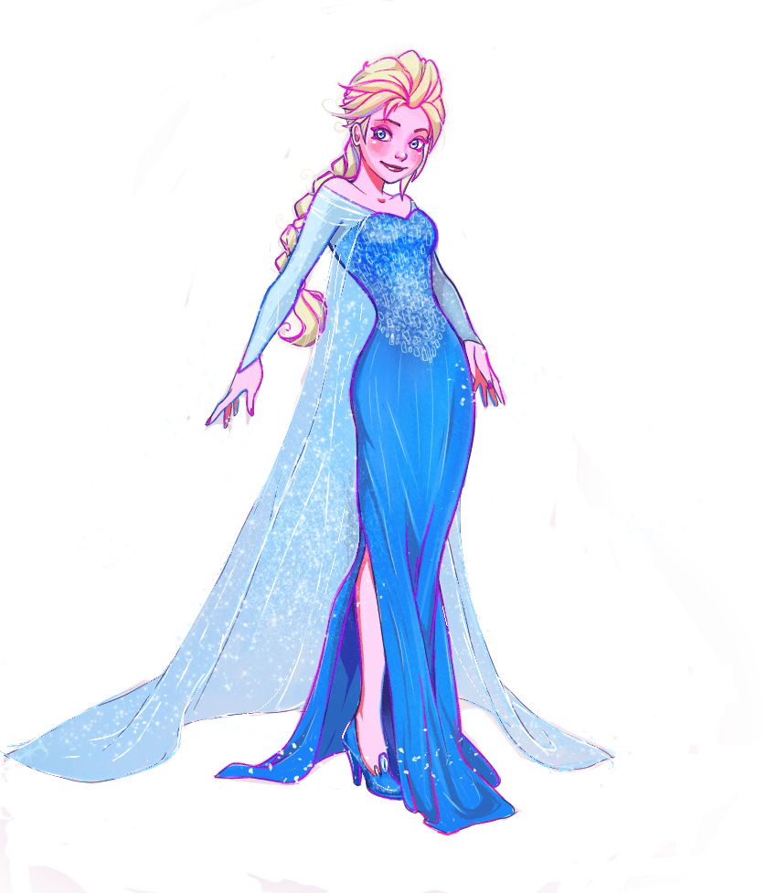 Frozen Elsa clipart free image