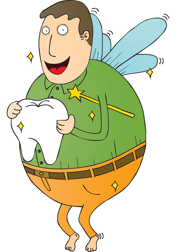 Funny Tooth Fairy clipart