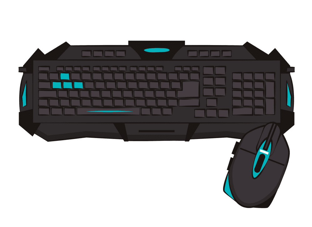 Gaming Keyboard clipart