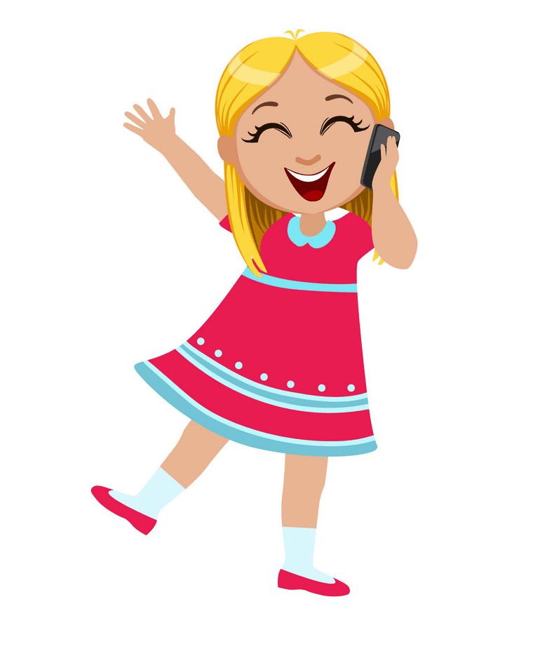 Girl Laughing clipart free image