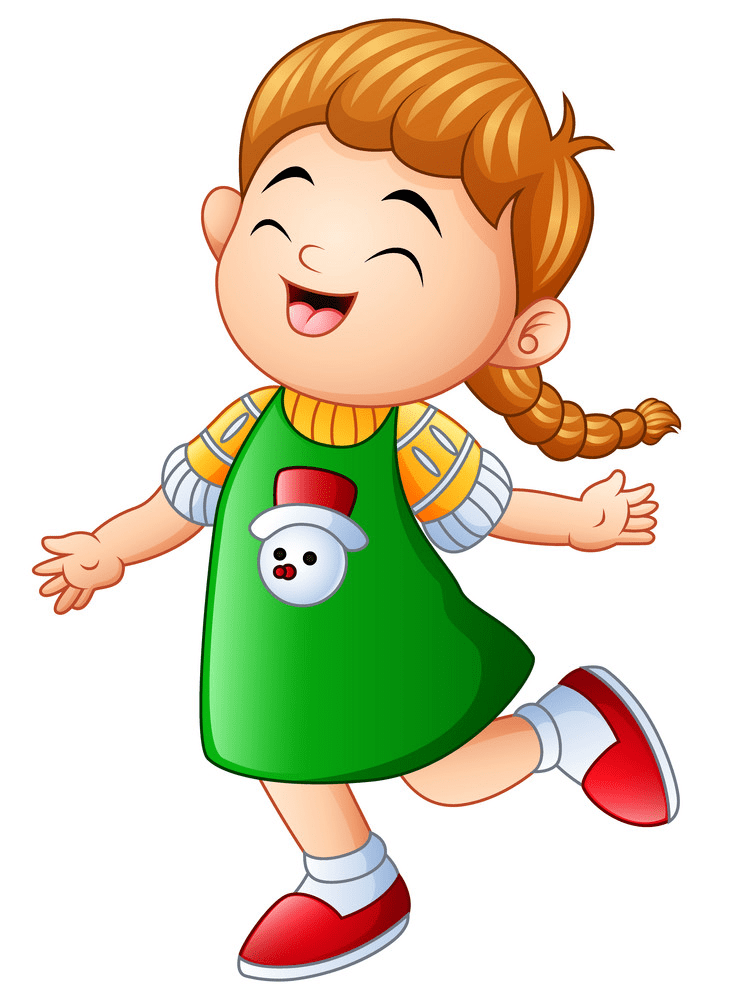 Girl Laughing clipart image