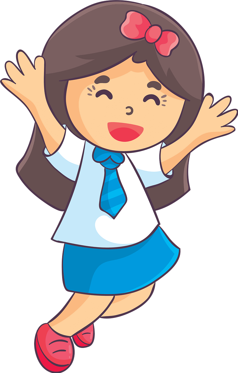 Girl Laughing clipart transparent 3