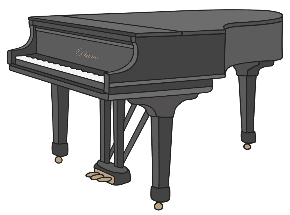 Grand Piano clipart 2