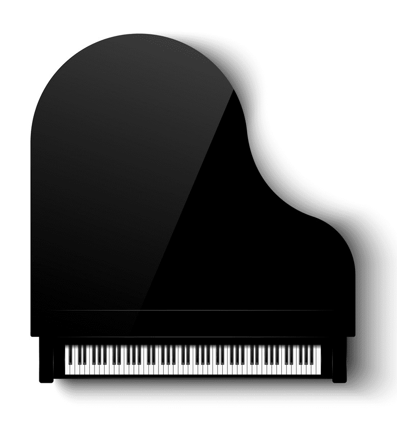 Grand Piano clipart png images