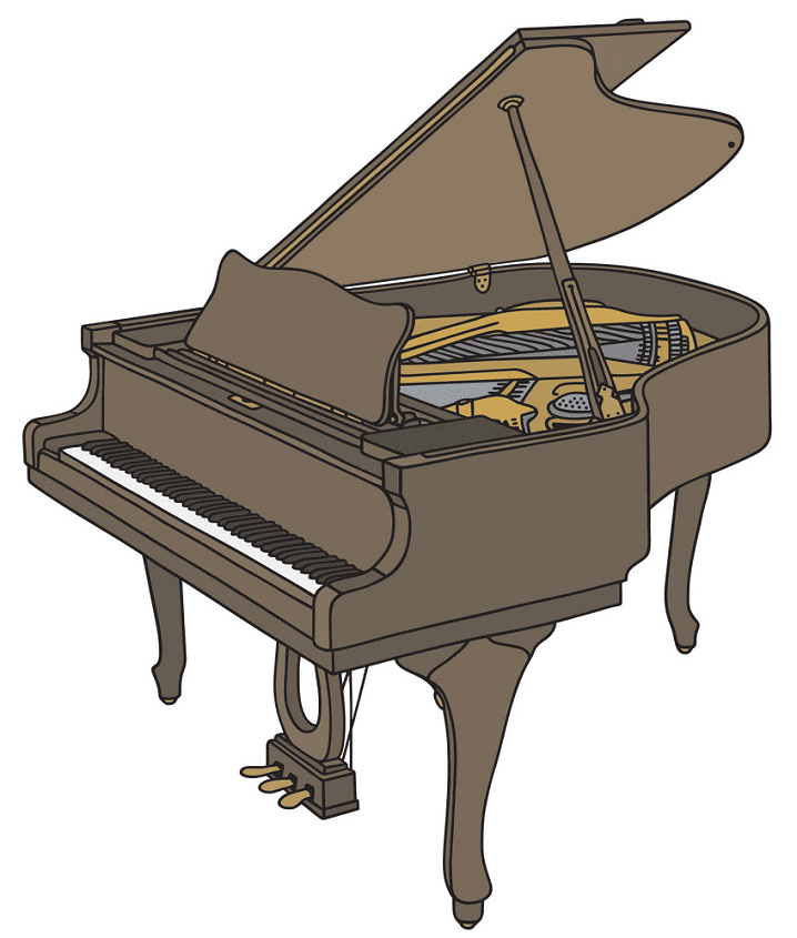 Grand Piano clipart png