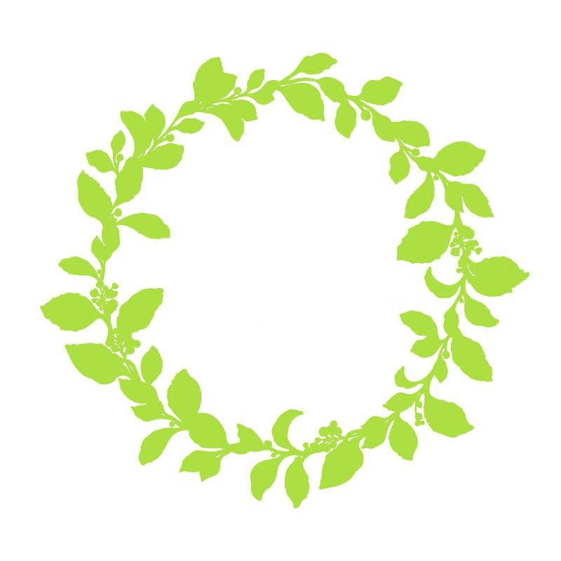 Greenery Wreath clipart 5