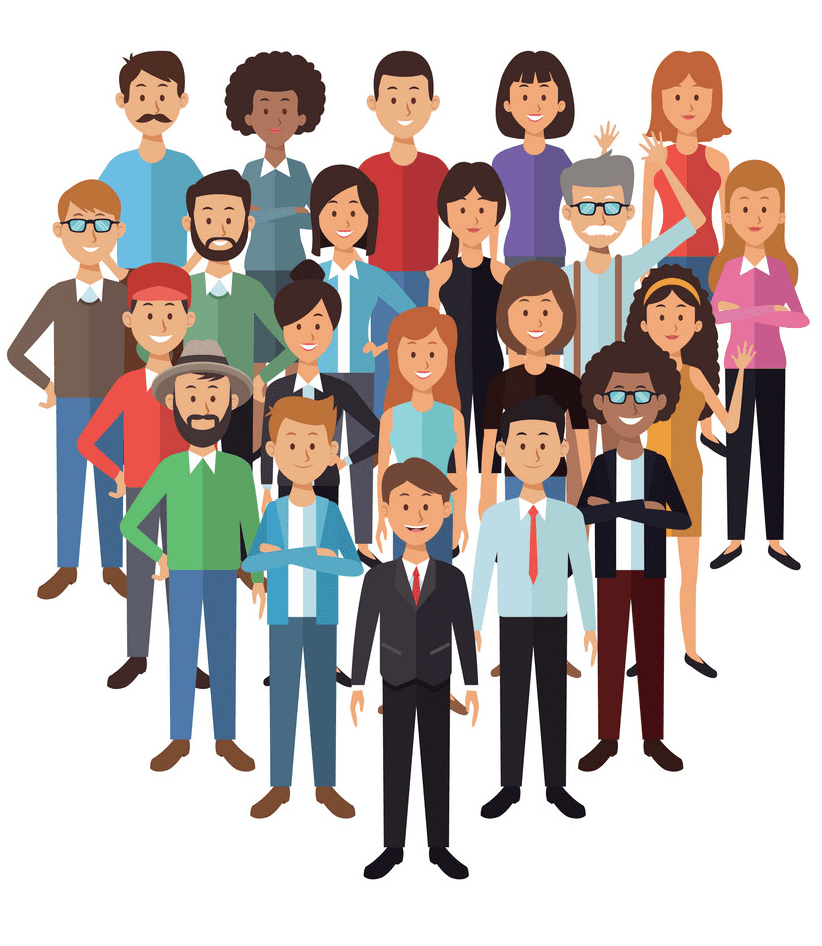 Group of People clipart for free