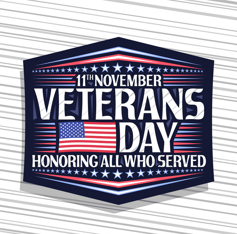 Happy Veterans Day clipart images