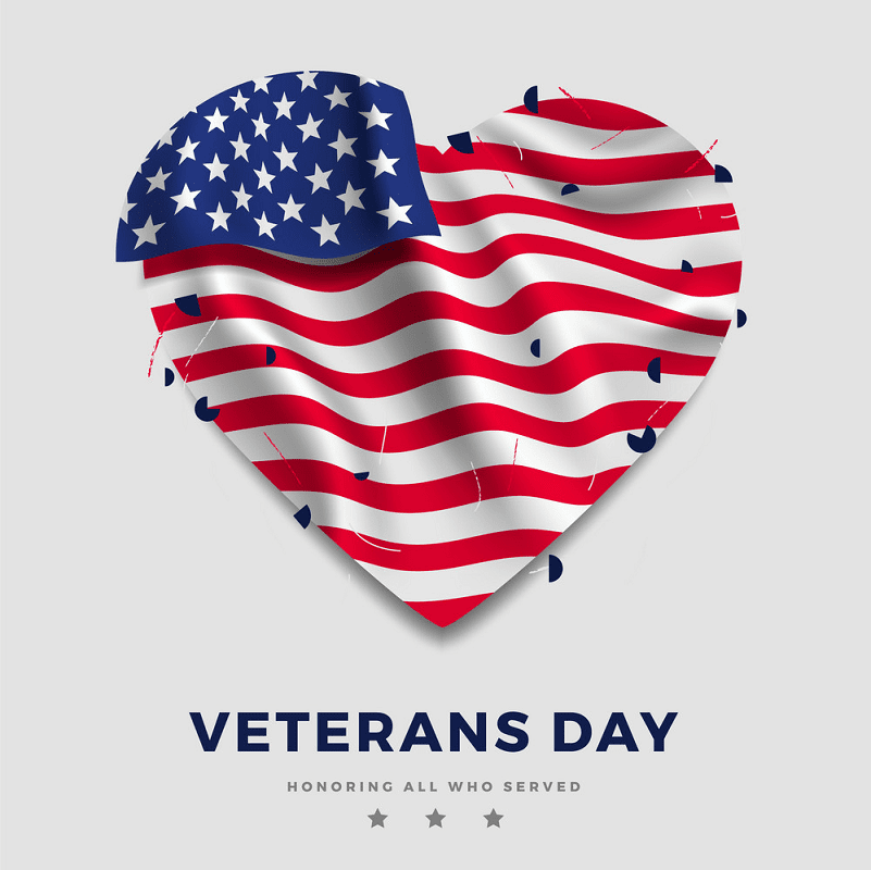 Happy Veterans Day clipart png free