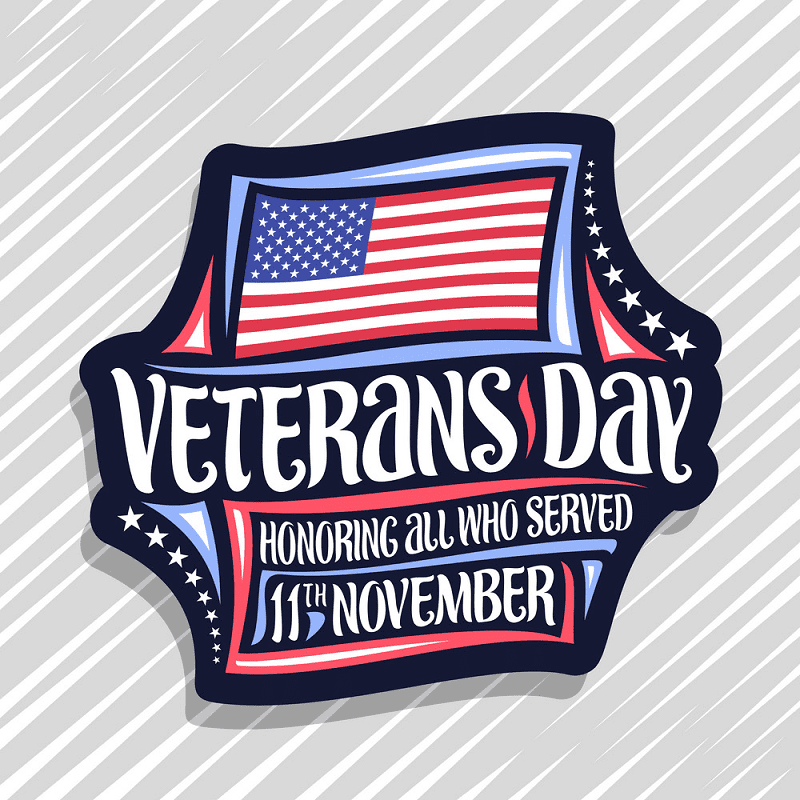 Happy Veterans Day clipart png