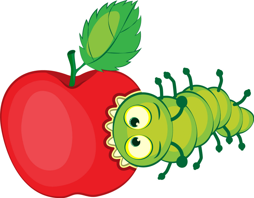 Hungry Caterpillar clipart free