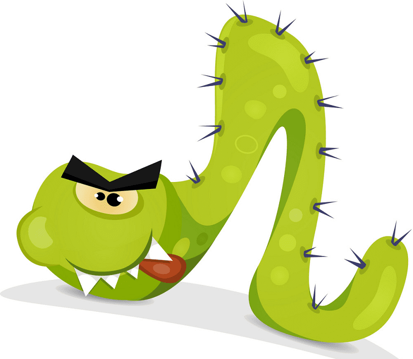 Hungry Caterpillar clipart image