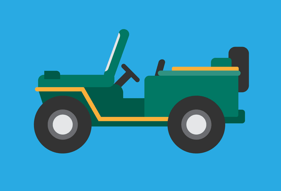 Icon Jeep clipart