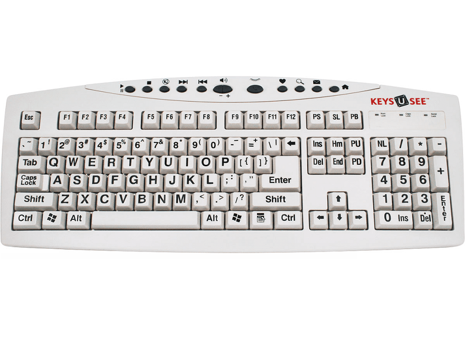 Keyboard clipart 8