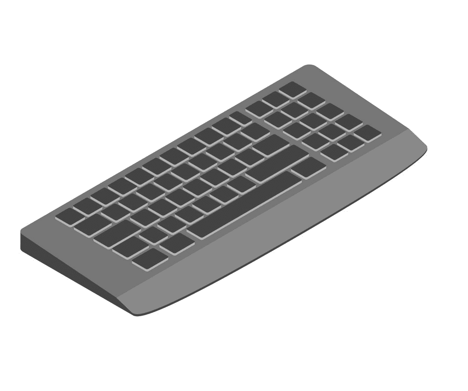 Keyboard clipart free