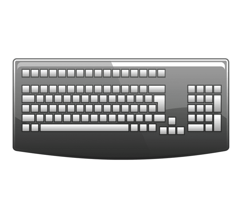 Keyboard clipart png