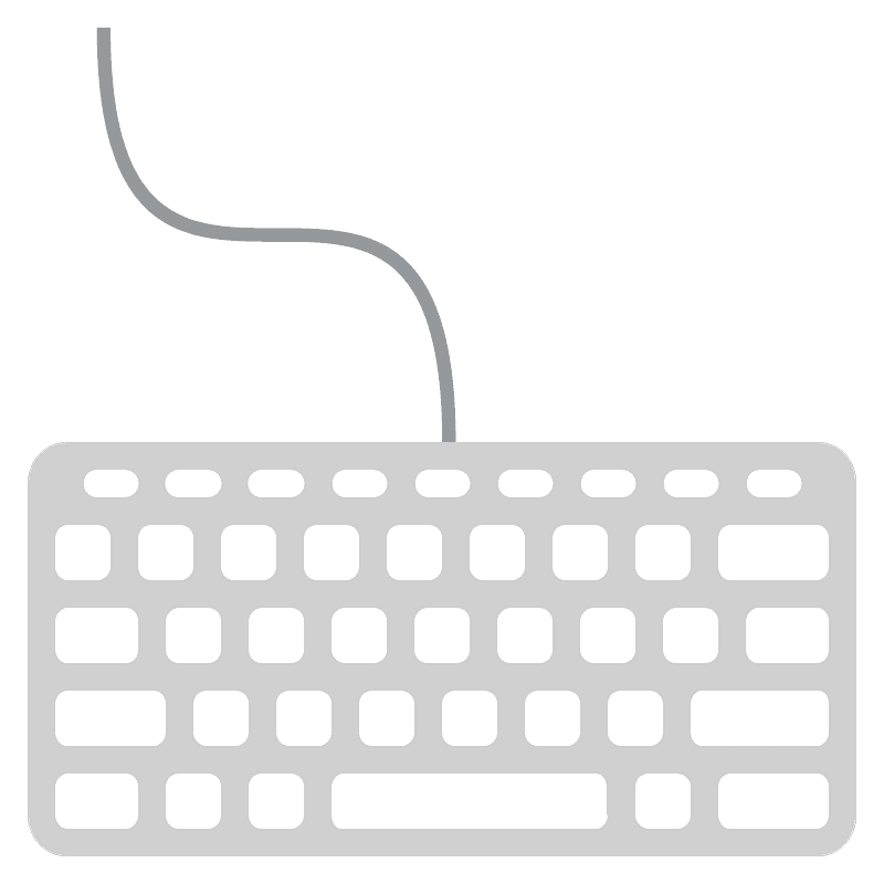Keyboard clipart transparent 2