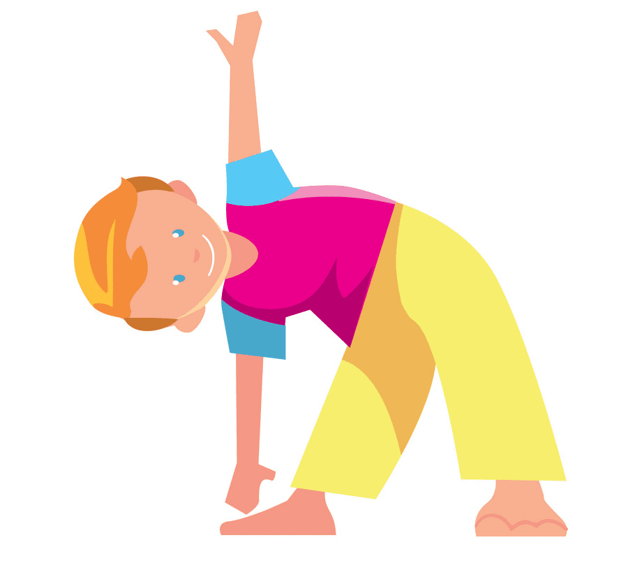 Kid Exercise clipart free