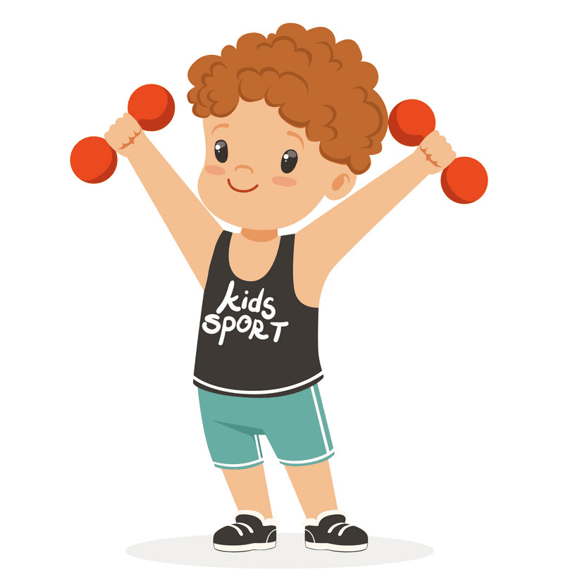 Kid Exercise clipart png