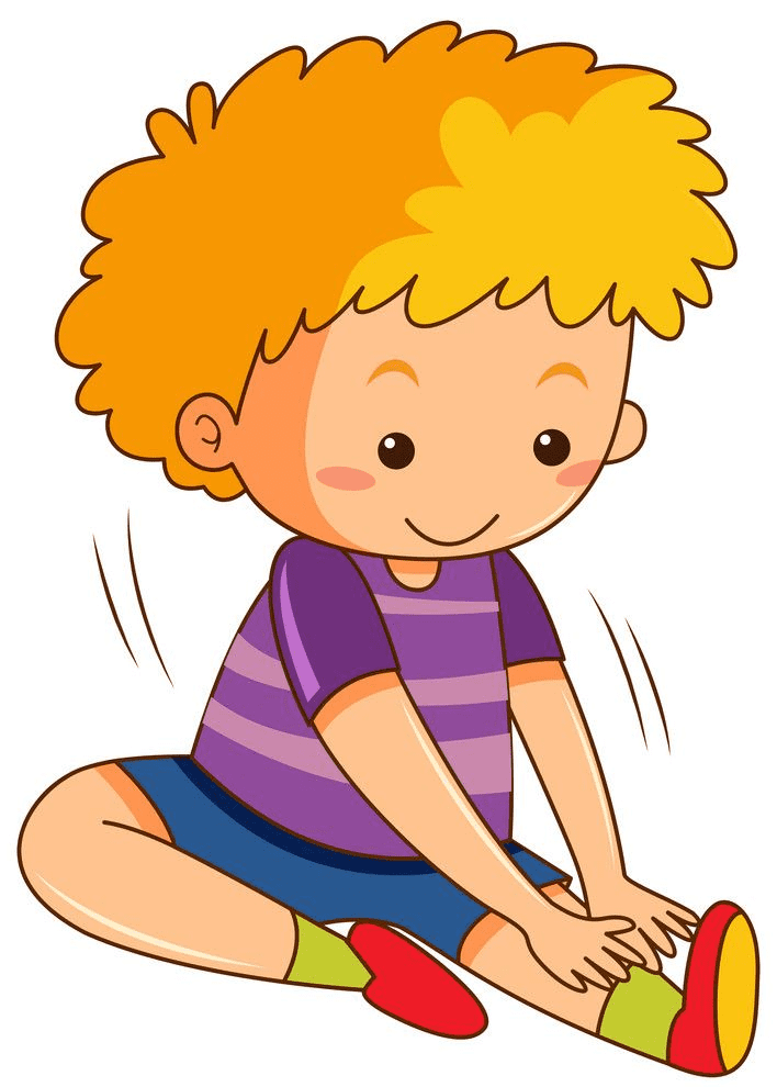 Kid Exercise clipart