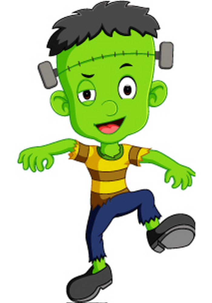 Kid Frankenstein clipart png image