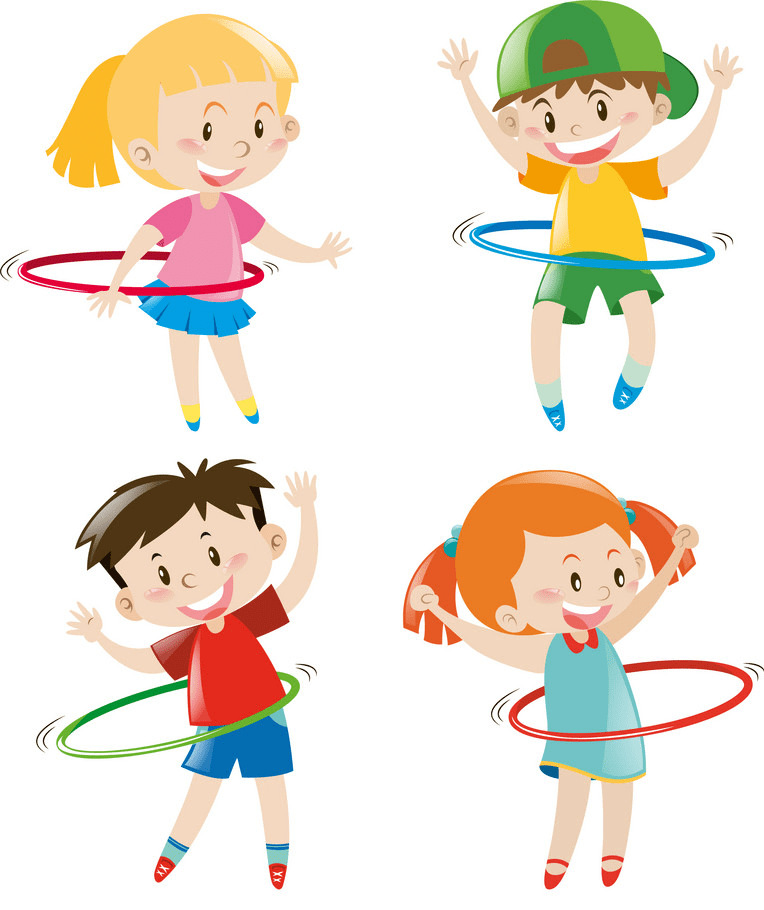 Kids Exercise clipart free