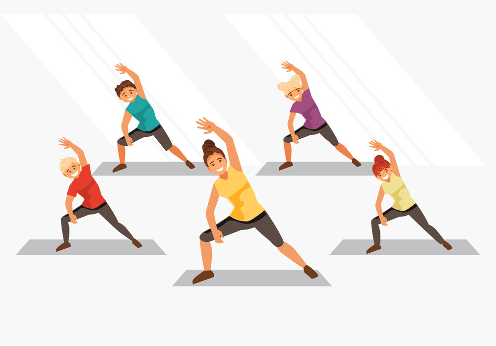 Kids Exercise clipart image