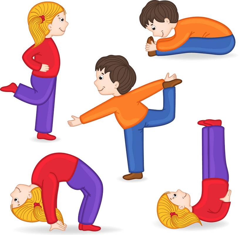 Kids Exercise clipart png images