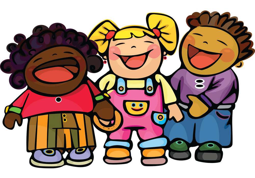 Kids Laughing clipart image
