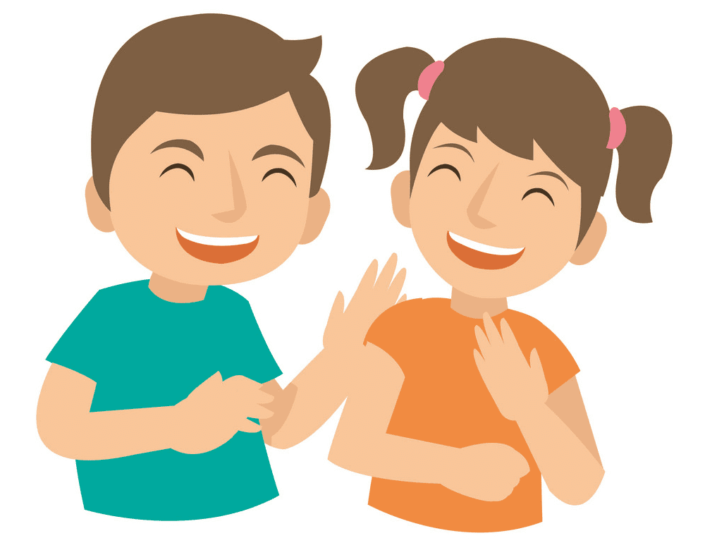 Kids Laughing clipart