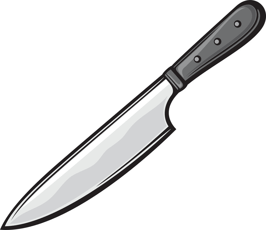 Kitchen Knife clipart free
