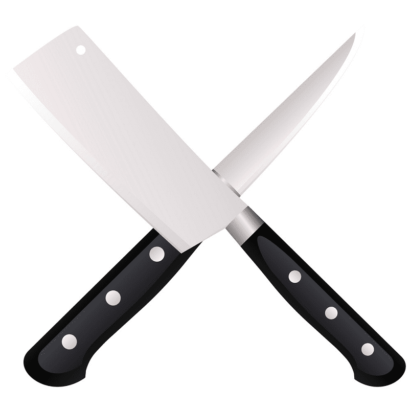Kitchen Knives clipart free
