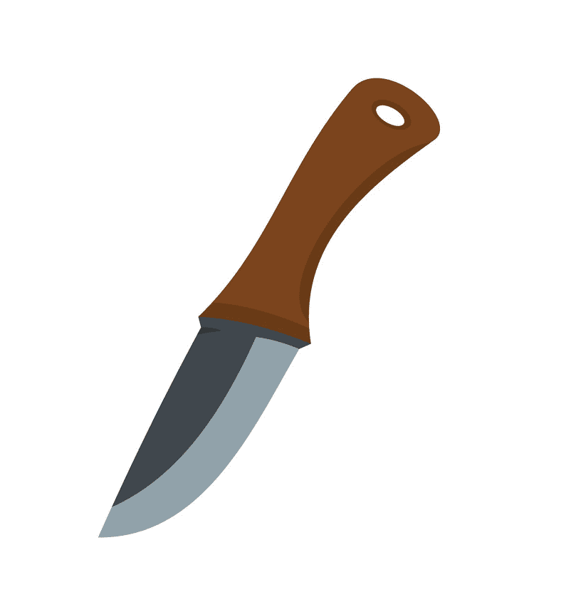 Knife clipart free 4