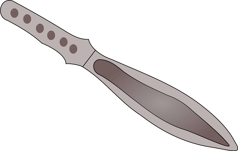 Knife clipart transparent 7