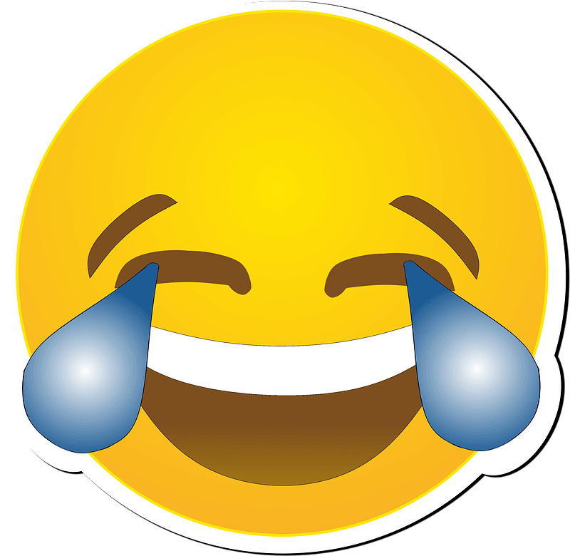 Laughing clipart transparent 8