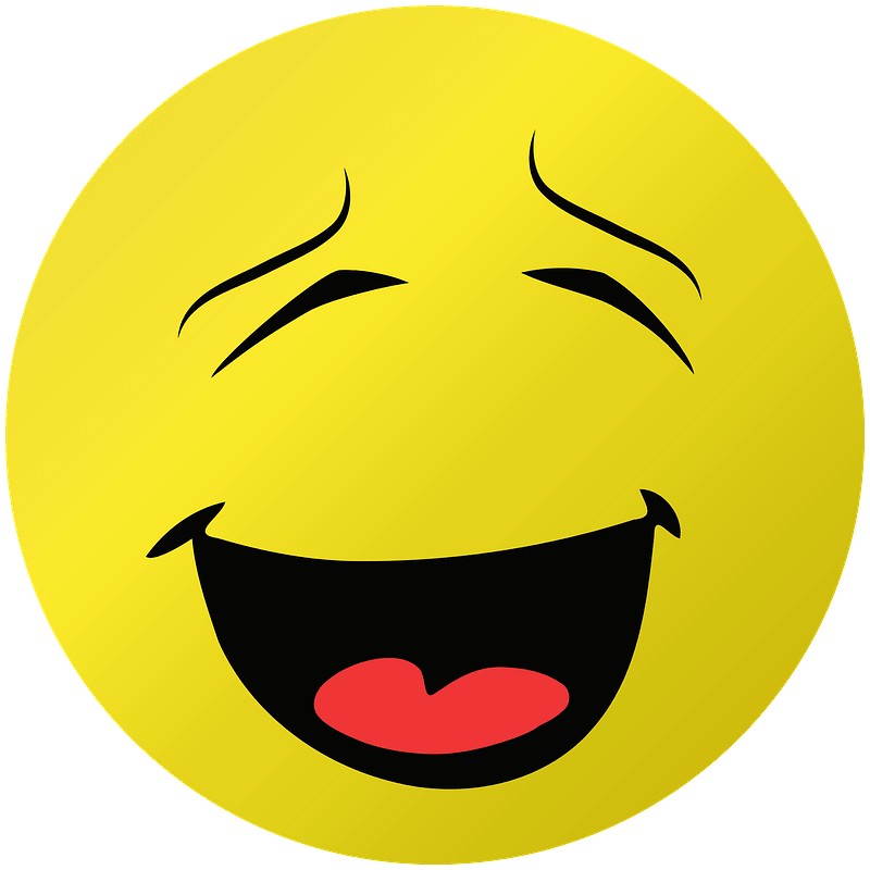 Laughing clipart transparent
