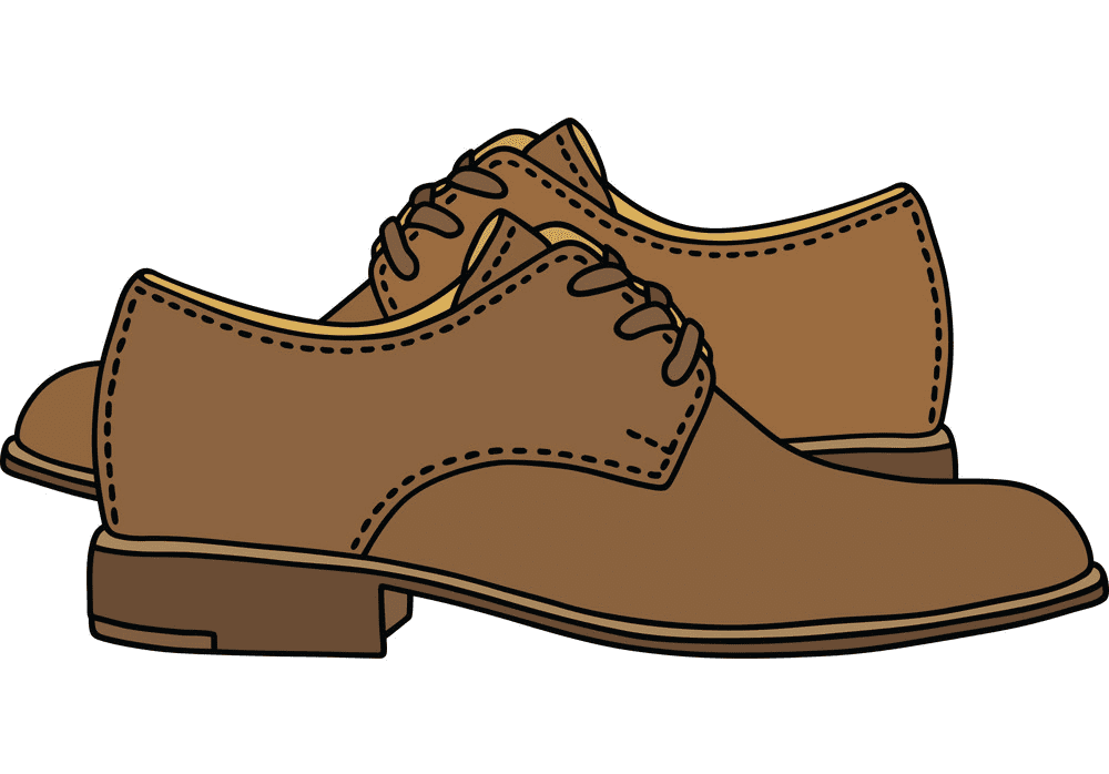 Leather Shoes clipart