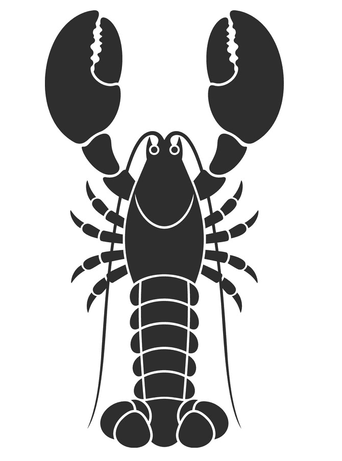 Lobster clipart 4