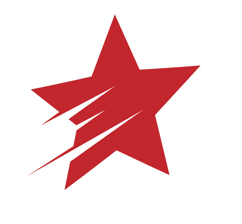 Logo Shooting Star clipart free