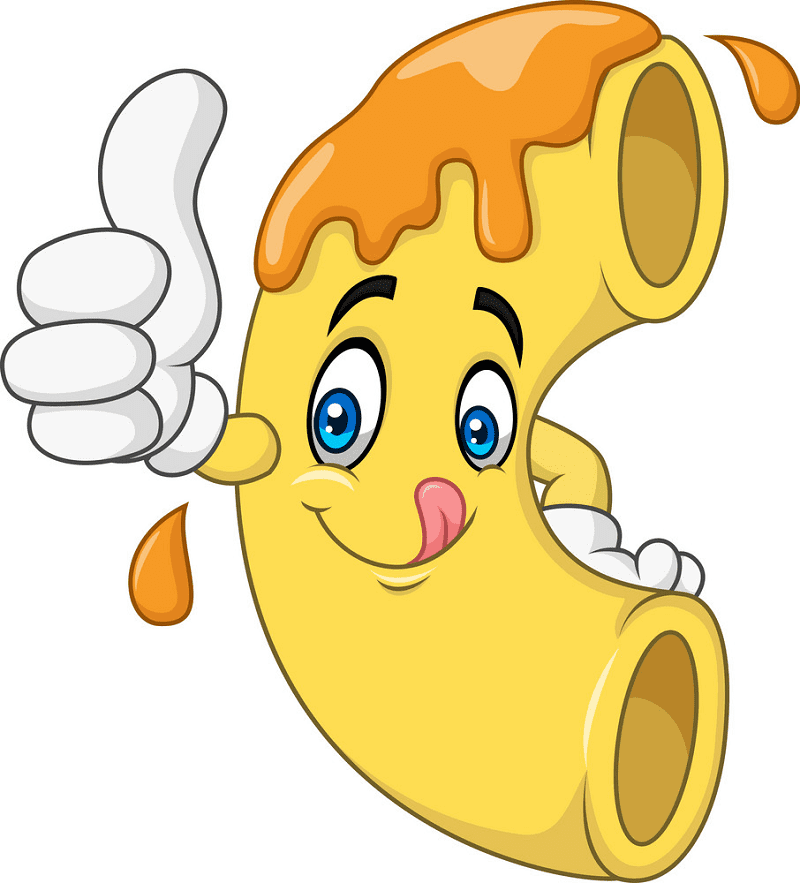Mac and Cheese clipart for free