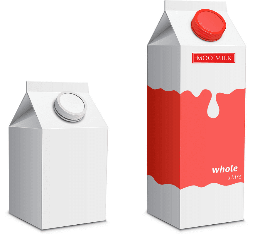 Milk Carton clipart 4