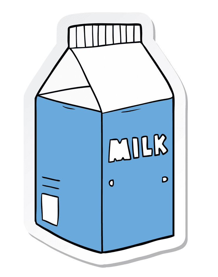 Milk Carton clipart for free