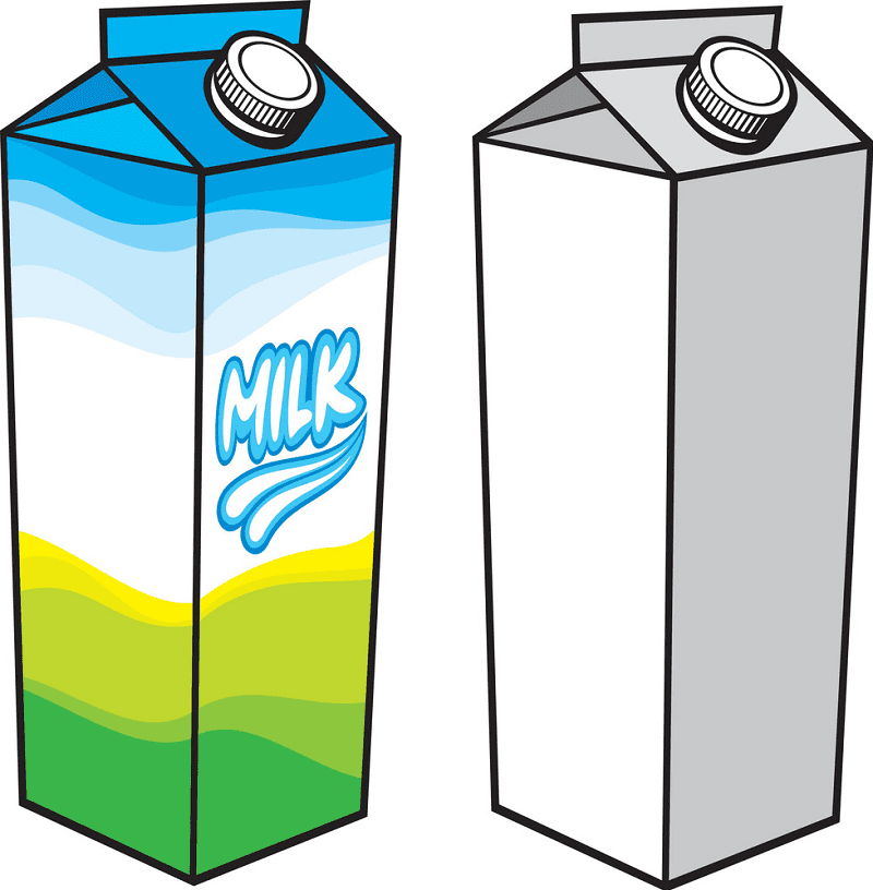 Milk Carton clipart png