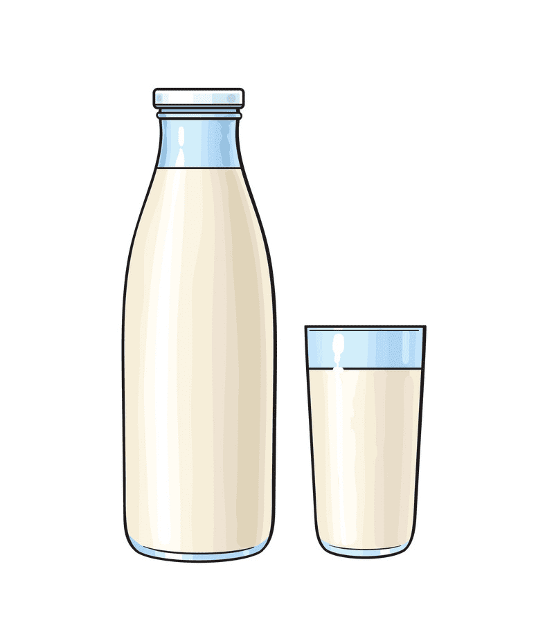 Milk clipart free image