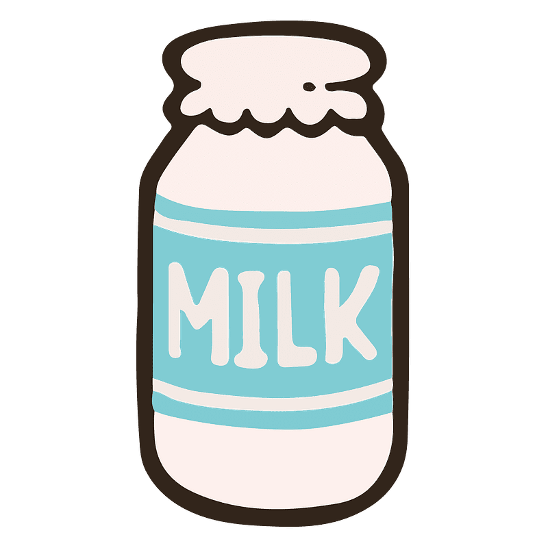 Milk clipart transparent 13