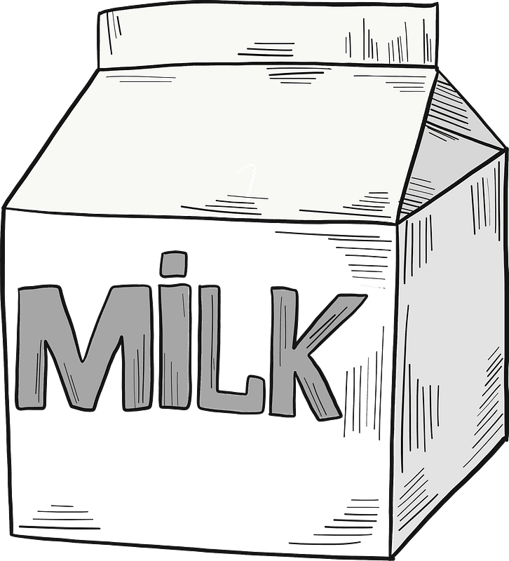 Milk clipart transparent background 5